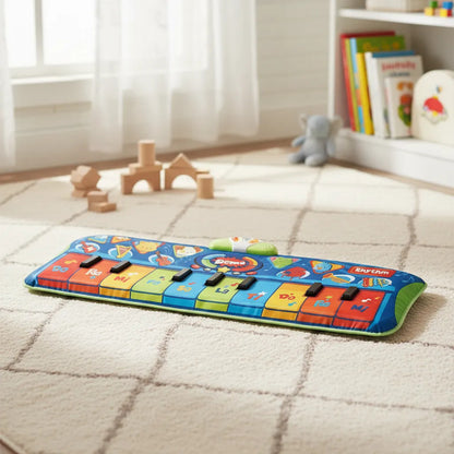 Juguete Bebe Piano Alfombra Con Luces Y Sonido