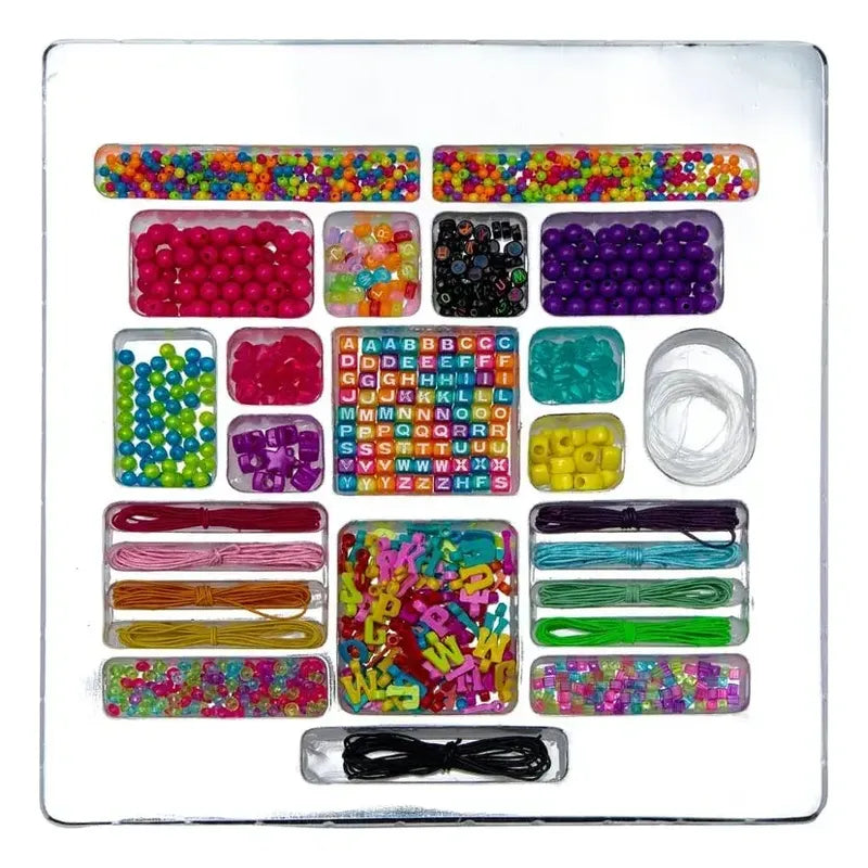 Set De Pulseras Y Mostacillas So Beads