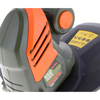 Orilladora Eléctrica Bauker 550w Hilo 32 Cm Eje Curvo Verde