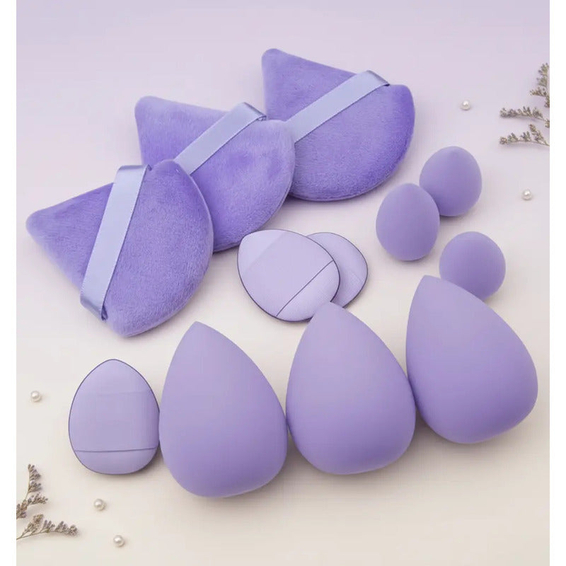 Set De Esponjas De Maquillaje 12 Piezas