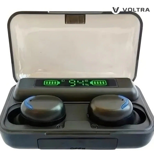 Auriculares Intraurales Inalámbricos Tws F9-5 Bth-f9-5 Para Negro