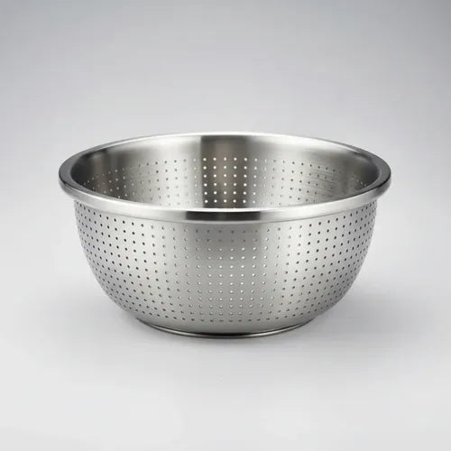 Colador Escurridor Acero Inoxidable 32cm Pasta Cocina Acero Inoxidable