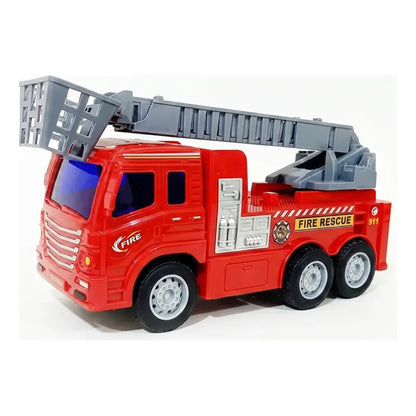 Camion De Bombero Con Luces Y Sonido Bombero Rojo