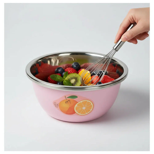 Bowl Europeo 38cm Con Diseño Decorativo Varios