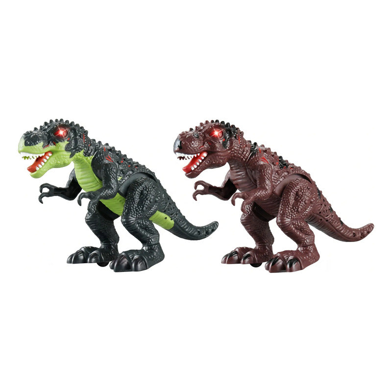 Dinosaurio T-rex Juguete Multifunción Luz , Sonido Dinosaurio Verde Musgo