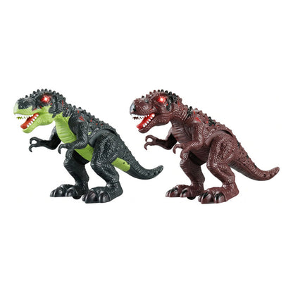 Dinosaurio T-rex Juguete Multifunción Luz , Sonido Dinosaurio Verde Musgo