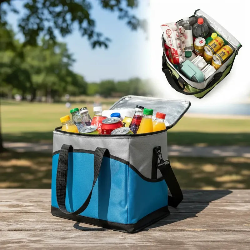 Bolso Térmico Cooler Comida Bebidas Picnic 28*17*20 Termica