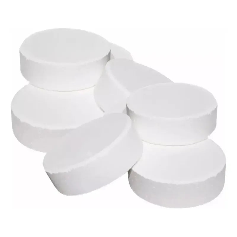 Dispensador De Cloro Para Piscina + Tabletas De Cloro 1 Kg Azul