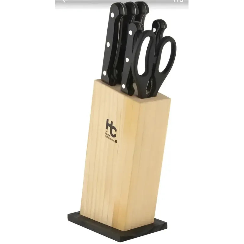 Juego Cuchillos Cocina Set Multipiezas + Color Platiado Platiado