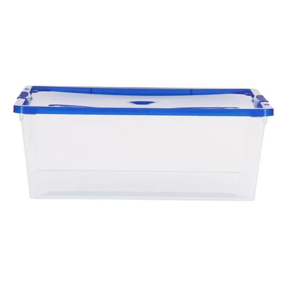 Caja Organizadora 10 Litros Con Tapa Apilable Plástica Multi Blanco