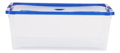 Caja Organizadora 10 Litros Con Tapa Apilable Plástica Multi Blanco