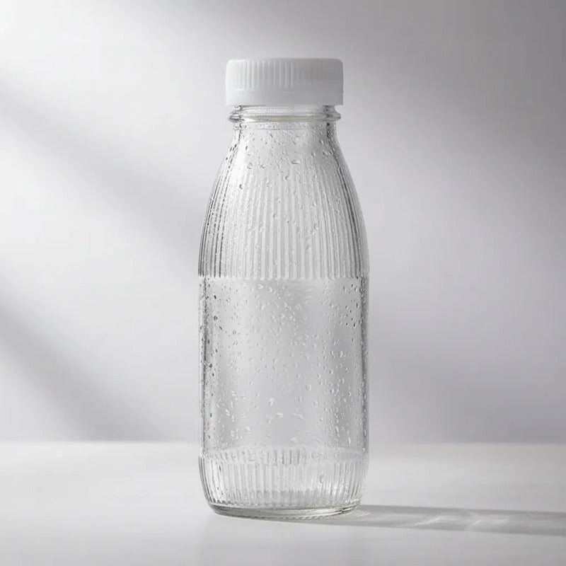 Pack 6 Botellas Vidrio 500ml Para Jugos Vidrio