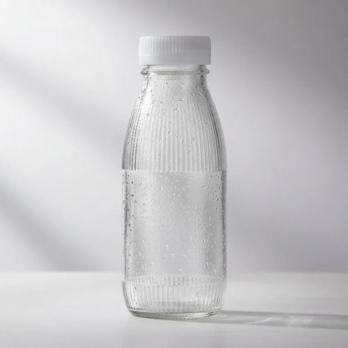 Pack 6 Botellas Vidrio 500ml Para Jugos Vidrio