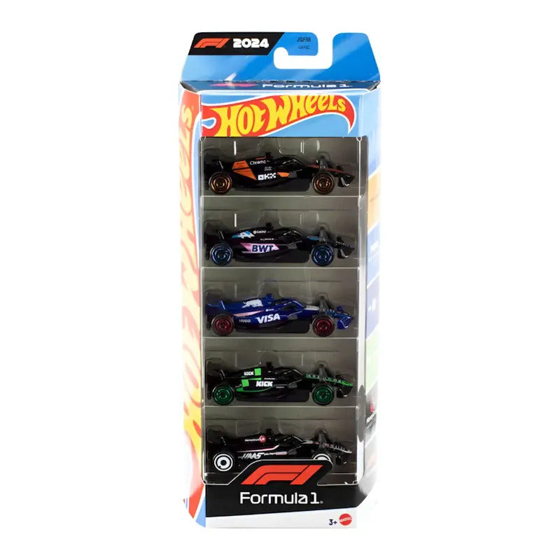 Hot Wheels Vehículo De Juguete Racing Paquete De 5 Autos Multicolor
