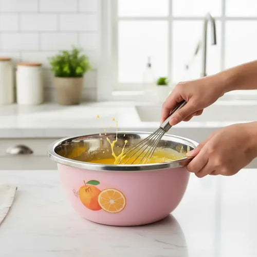 Bowl Europeo 24cm Acero Inoxidable Diseño Premium Varios
