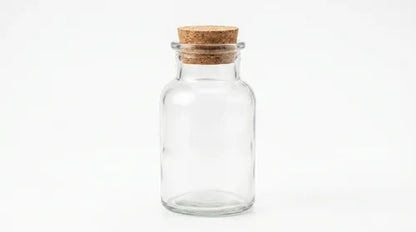 Pak 12 Frascos De Vidrio Con Corcho 150ml Vidrio
