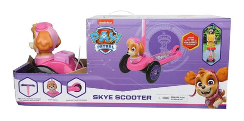 Monopatín De Pie Paw Patrol Skye Rosa Rosa