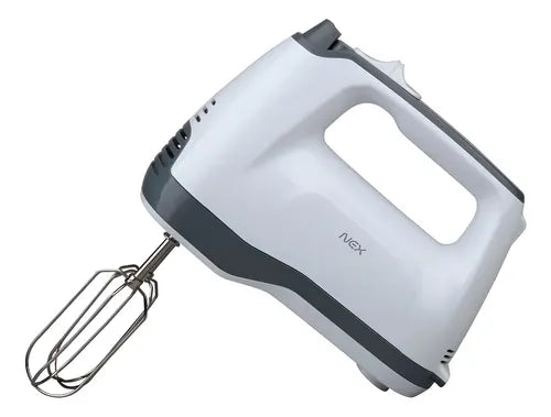 Batidora De Mano Nex 5 Velocidades 200w Desmontable Blanca Modelo Bm120020 Blanco 50