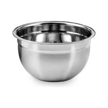 Pack 3 Bowl Acero Inoxidable 30cm Ensaladera Bowl 30x 13,5cm Plateado