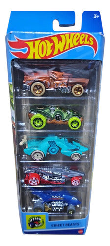 Pack Hot Wheels 5 Autos Escala 1:64 Elige Tu Modelo