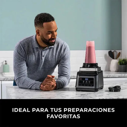 Licuadora Portátil Ninja Professional Plus Bn750 2.1 L Negra Y Plateada Negro/plateado