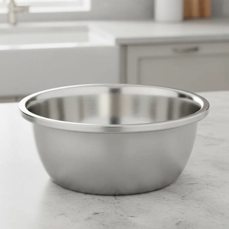 Bowl Tazón Profundo 30cm Acero Inoxidable Cocina Acero Inoxidable