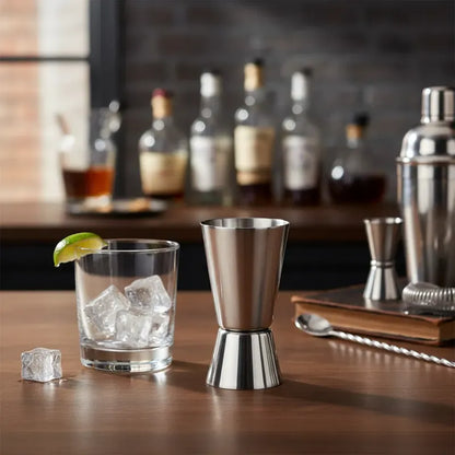 Jigger Medidor De Tragos 20/40 Ml, Acero Inoxidable Acero Inoxidable