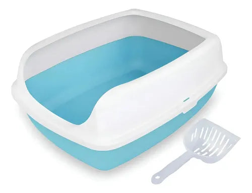 Arenero Grande Gato Xl Bandeja Sanitaria 56x42 Antiderrame