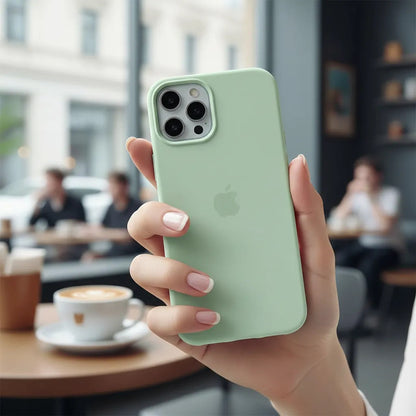 Carcasa De Silicona Para iPhone 16 Pro Max