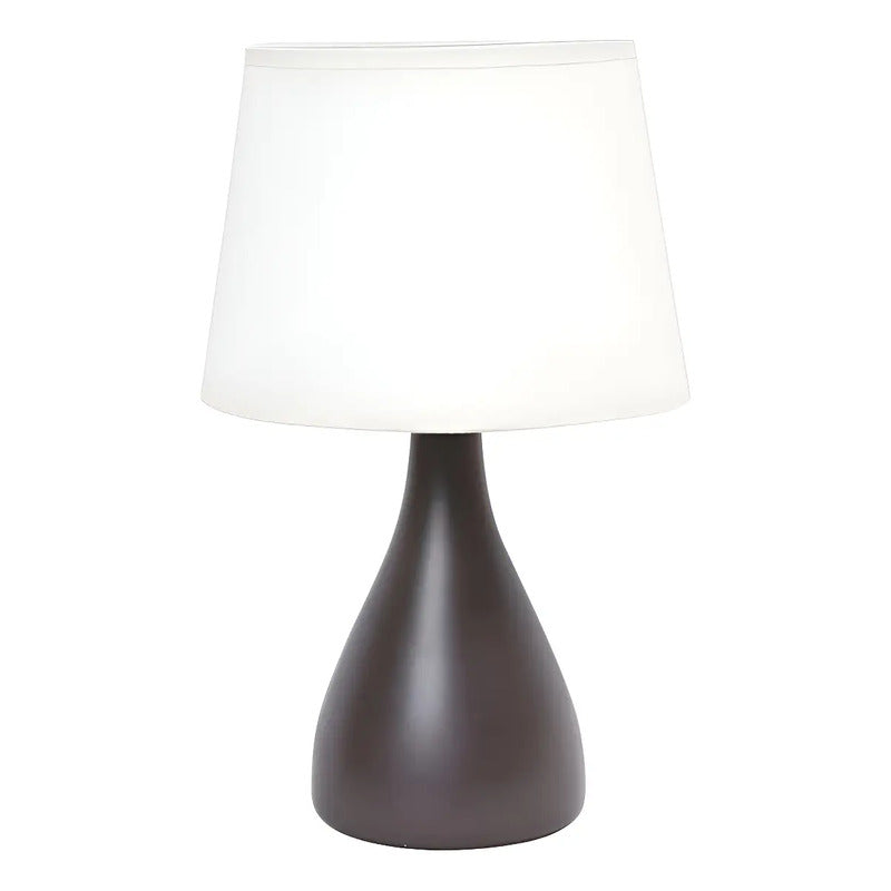 Lámpara De Mesa 33 Cm 60 W. Beige