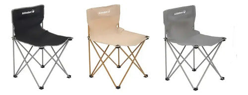 Silla Plegable 48x73x48 Cm Colores Surtidos Gris