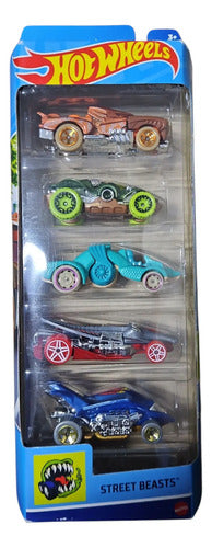 Pack Hot Wheels 5 Autos Escala 1:64 Elige Tu Modelo