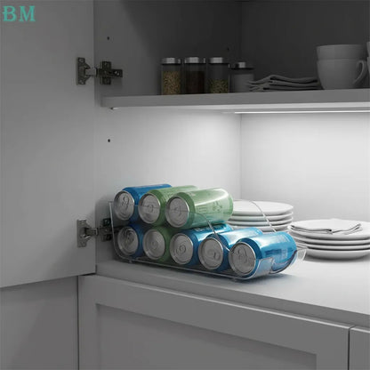 Organizador Multifuncional Para Refrigerador 10x13.5x34 Transparente