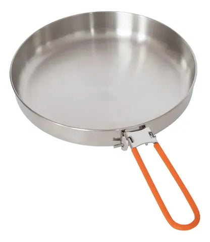 Set Accesorios Cocina Camping Inox 2 Personas Plateado