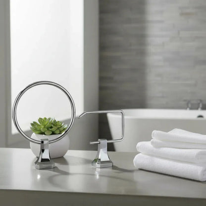 Kit De 3 Accesorios Para Baño Sensi D Acqua Roma Plateado