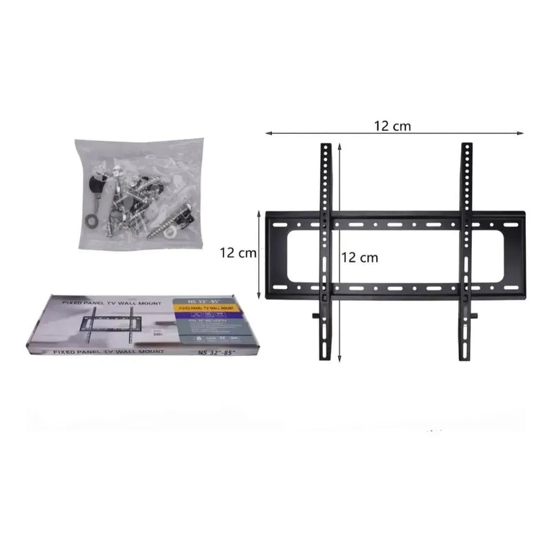 Soporte Genérico Para Tv 26-65  Hasta 75 Kg Resistente Negro