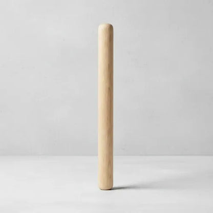 Rodillo De Madera Para Masas De Pizza O Pan 40cm Madera