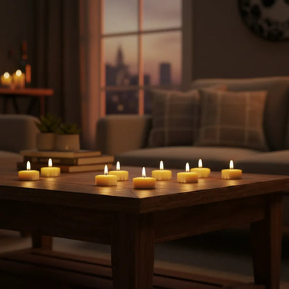 Set De 30 Velas Tealight Aromáticas,ambientes Con Encanto