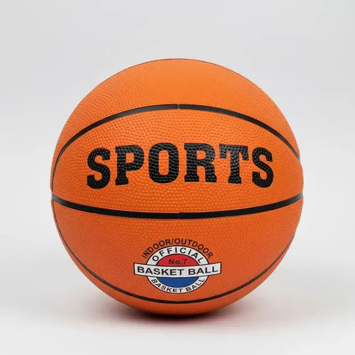 Pelota De Basketball Sports Goma Tamaño 3 Naranja Oscuro Naranja Oscuro