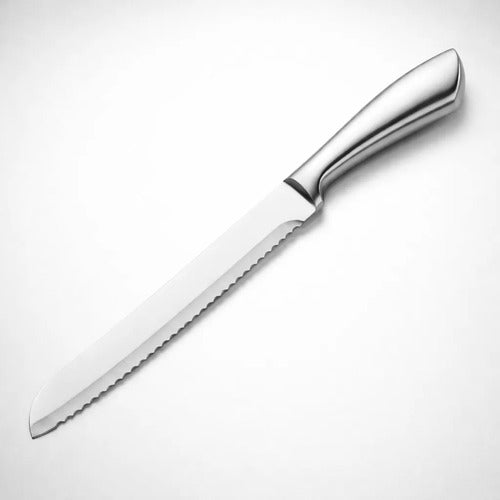 Cuchillo Pan Acero 1 Pieza Acero Inoxidable Plateado Acero Inoxidable