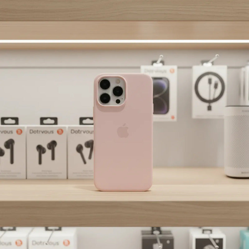 Carcasa De Silicona Para iPhone 16 Pro Max