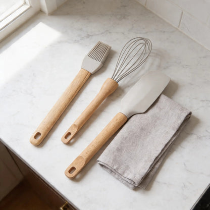 Set 3 Utensilios Repostería Gris