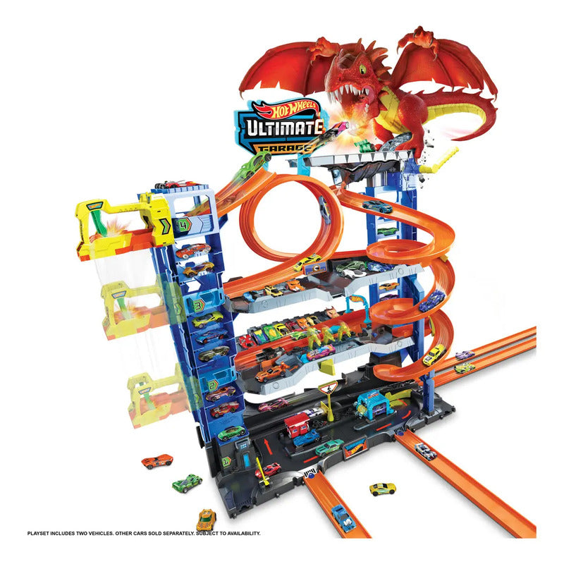 Hot Wheels City Pista De Juguete Ultimate Garage Escala 1:64 Multicolor
