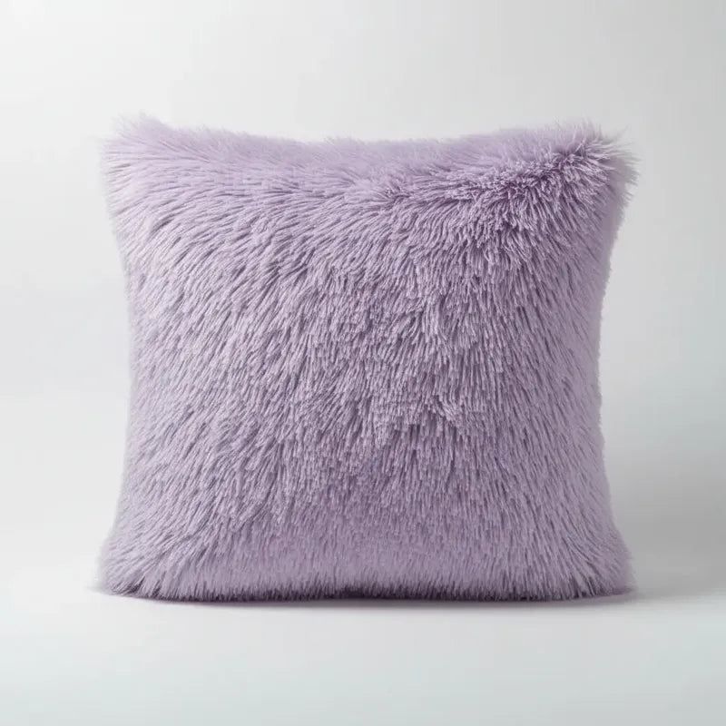 Pack X6 Fundas De Cojines 45x45 Cm, Súper Suaves-peludos Peludo