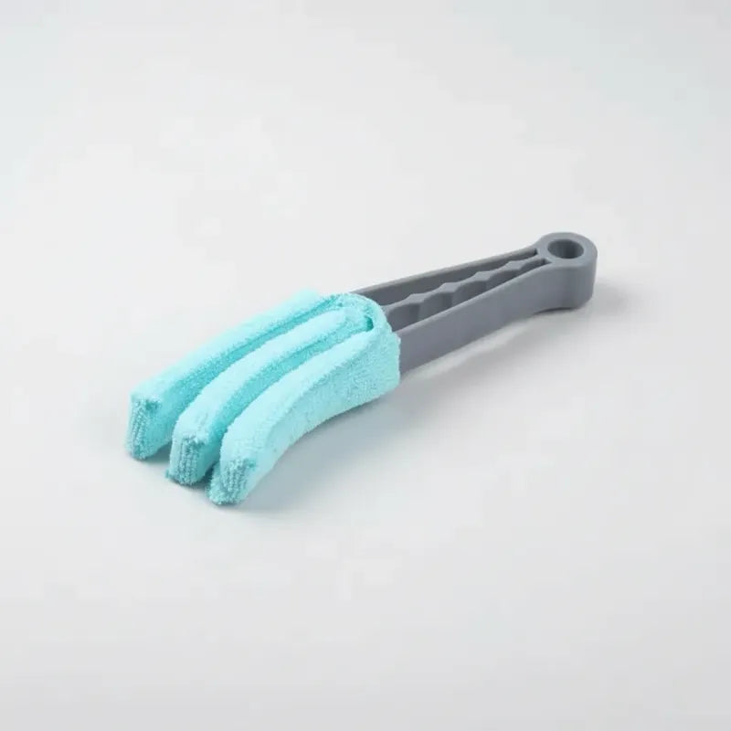 Cepillo Limpiador De Persianas 21cm Celeste