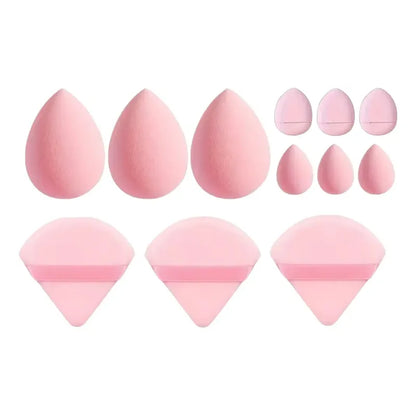 Set De Esponjas De Maquillaje 12 Piezas