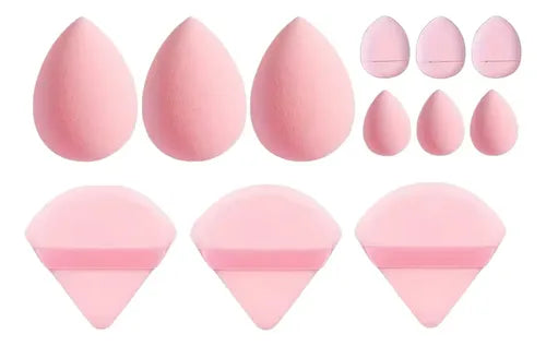 Set De Esponjas De Maquillaje 12 Piezas