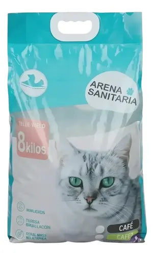 Arena Sanitaria Aglutinante Para Gato 24 Kg, Aroma Limón