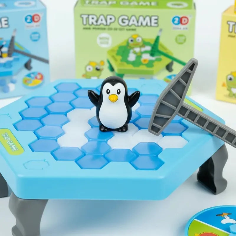 Juego De Mesa Salva Pinguino Trampas Infantil Modelo Variado