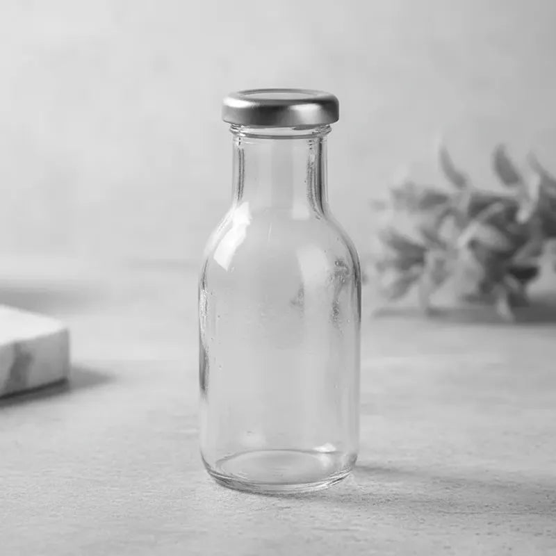Pack 6 Frascos De Vidrio Para Jugos 350ml Vidrio